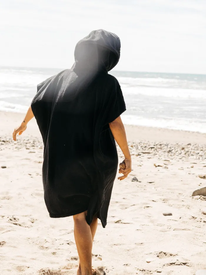 Finisterre Swim Shorts and Board Shorts MenWomen Vean Changing Robe Black