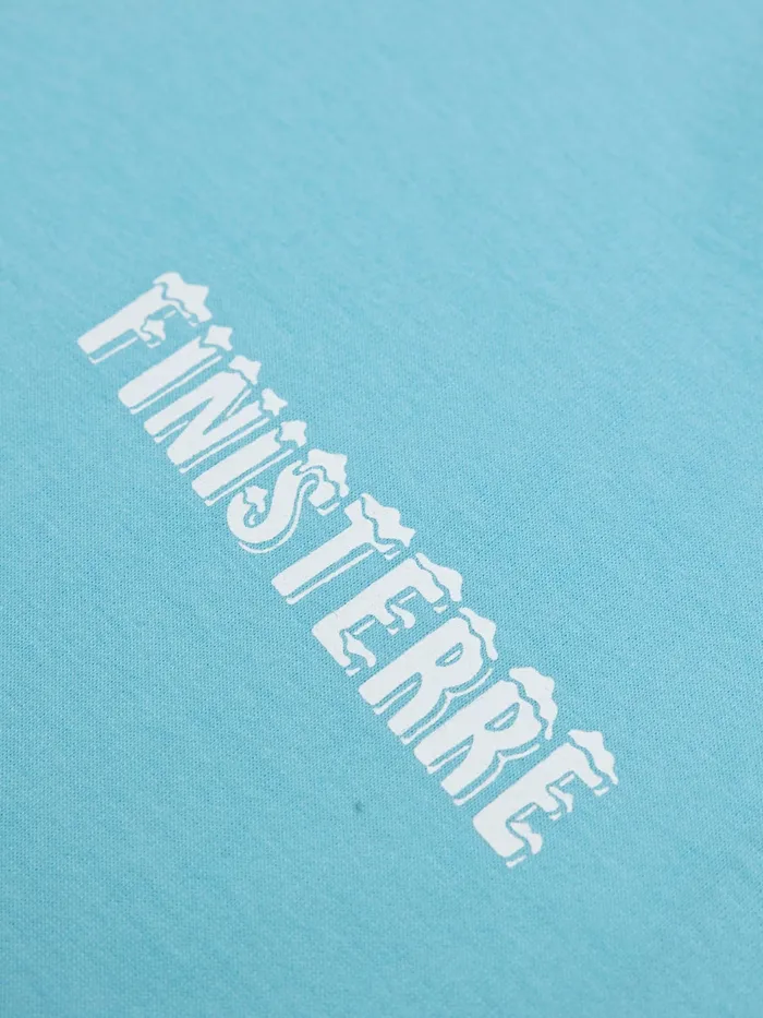 Finisterre TShirts Men Ice Cold TShirt Glacier Blue