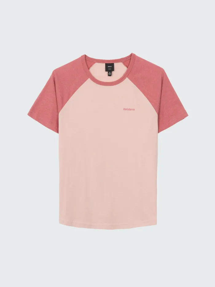 Finisterre Tops and TShirts Women Bailey TShirt Pink Smokerouge
