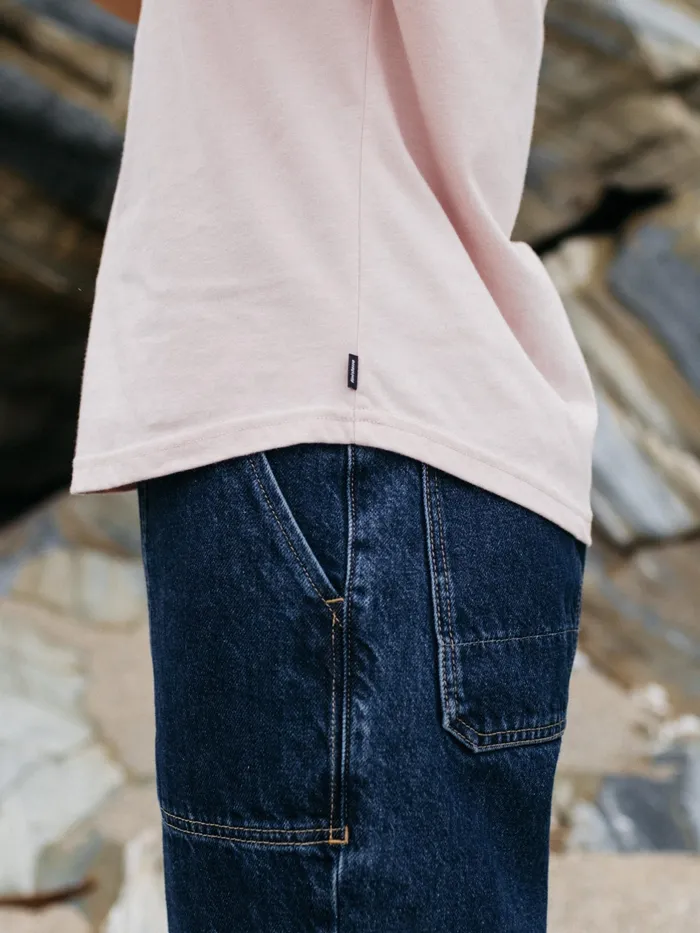 Finisterre Tops and TShirts Women Bailey TShirt Pink Smokerouge