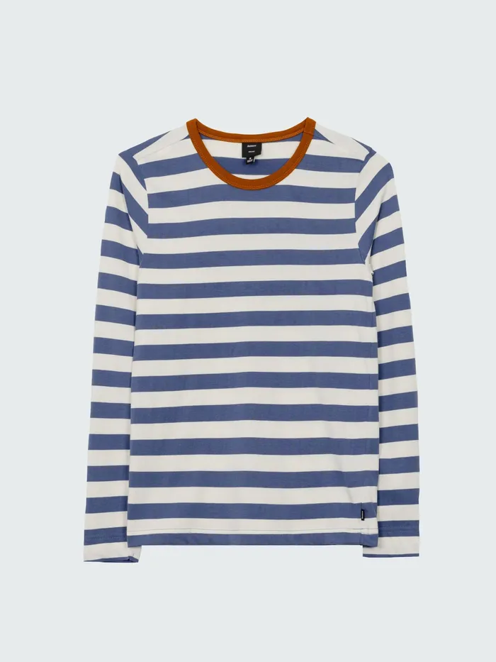 Finisterre Tops and TShirts Women Eldon Long Sleeve TShirt Coastal Fjordecru