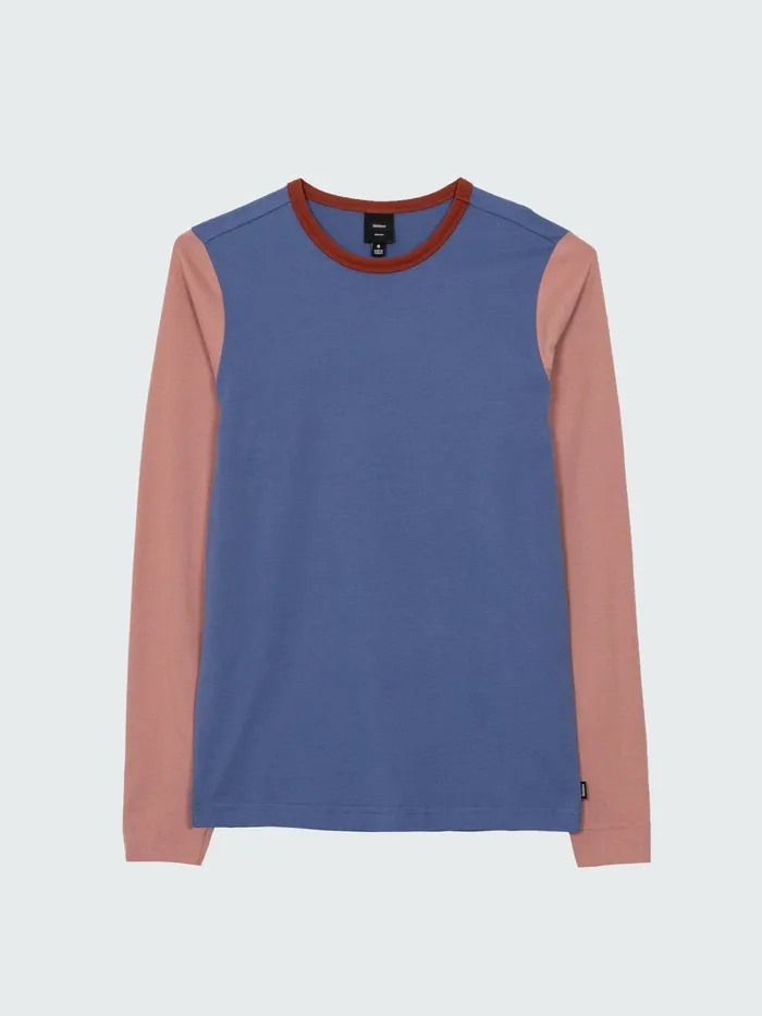Finisterre Tops and TShirts Women Eldon Long Sleeve TShirt Coastal Fjordpink Salt Finisterre Tops and TShirts Women Eldon Long Sleeve TShirt Coastal Fjordpink Salt