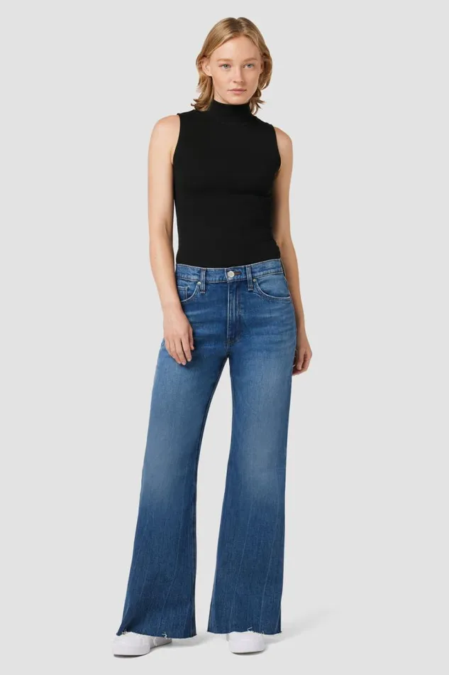 Flare Women Hudson Jeans Jodie HighRise Flare Jean Blue Waters Flare Women Hudson Jeans Jodie HighRise Flare Jean Blue Waters
