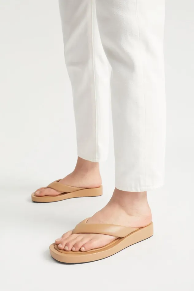 Flats Woman Seed Heritage Alex Flatform Sandal Toffee