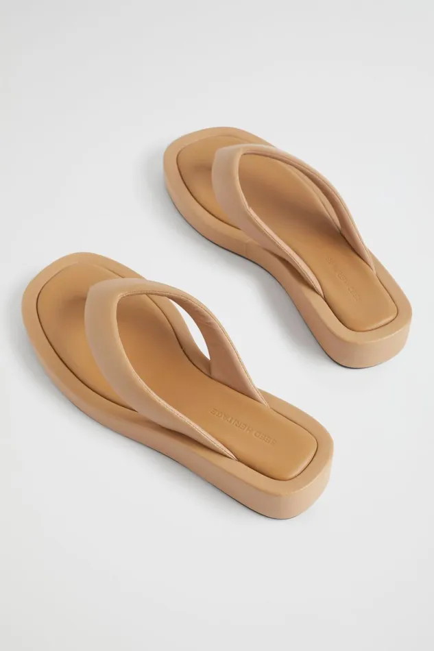 Flats Woman Seed Heritage Alex Flatform Sandal Toffee