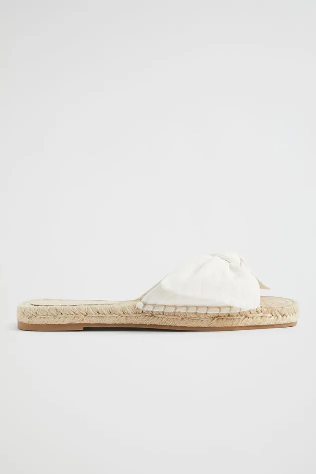 Flats Woman Seed Heritage Sandra Knot Espadrille White