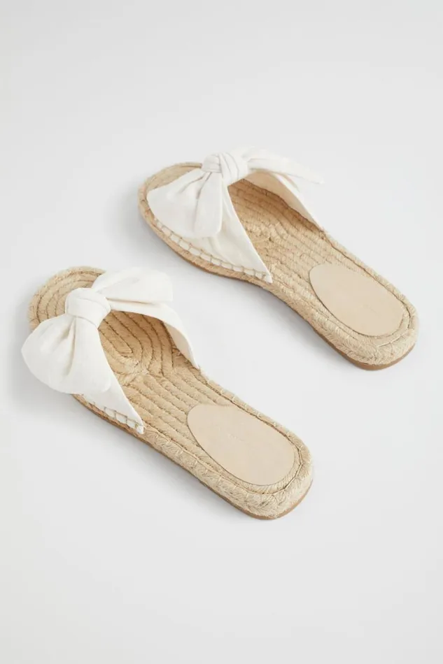 Flats Woman Seed Heritage Sandra Knot Espadrille White