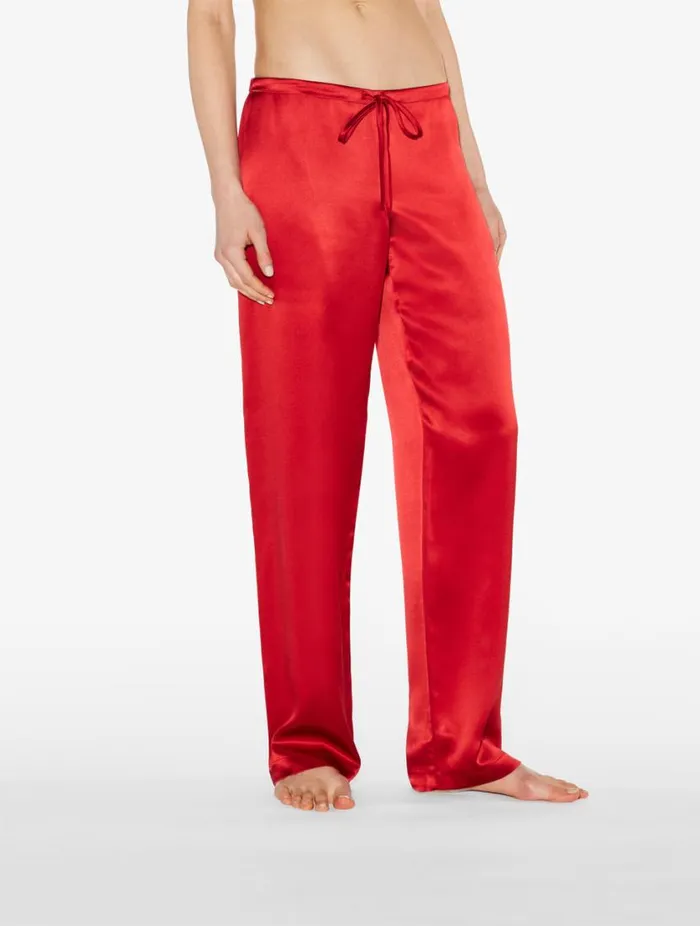 Garnet Silk Pajama Set Sleepwear La Perla Pajamas