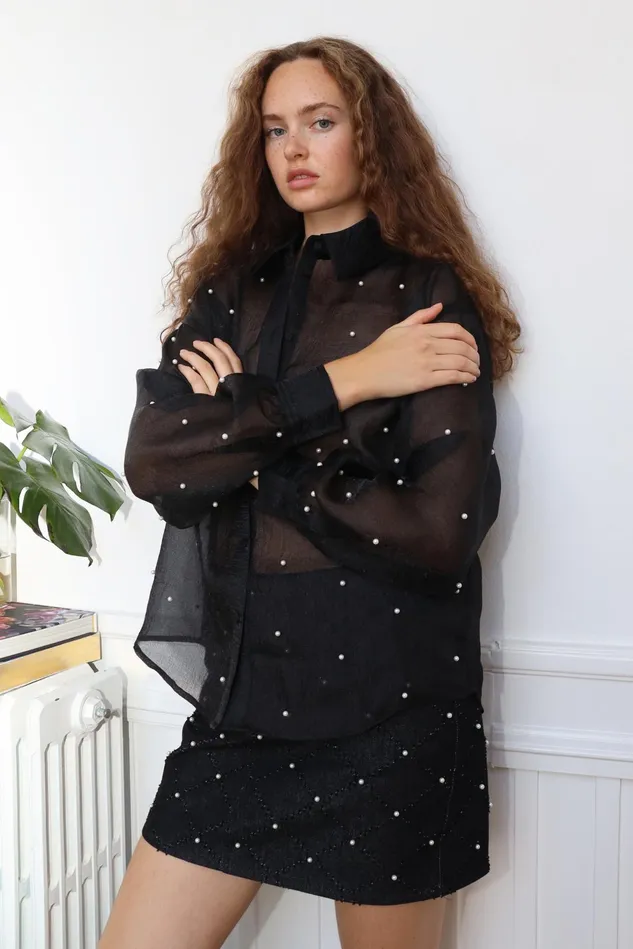 Gina Shirt 8211 Black Women Cras Shirts