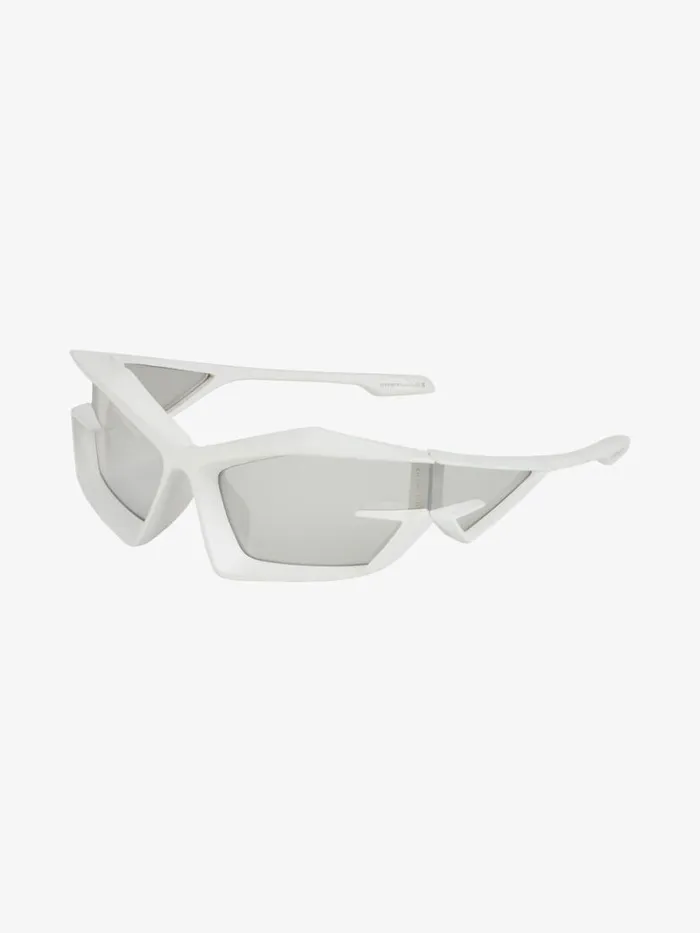 Giv Cut Unisex Injected Sunglasses White WomenMen Givenchy Sunglasses