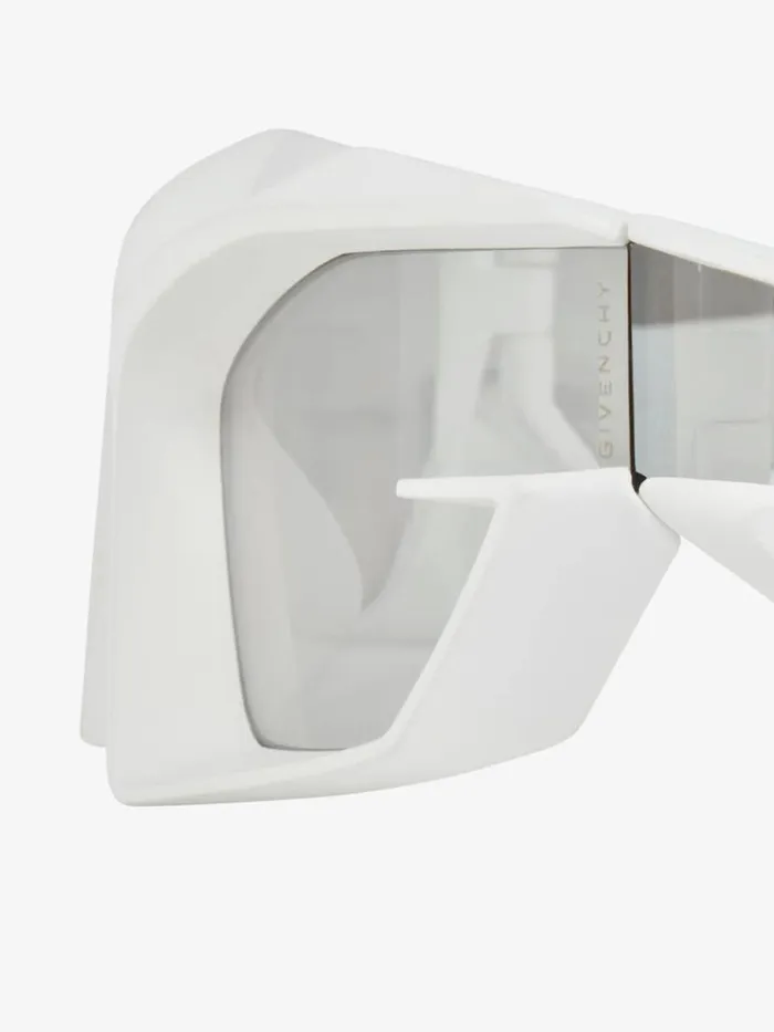 Giv Cut Unisex Injected Sunglasses White WomenMen Givenchy Sunglasses