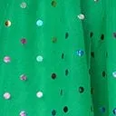Green and Multi Polka Dot Tulle Suspender Mini Skirt Clothing Unique Vintage Skirts