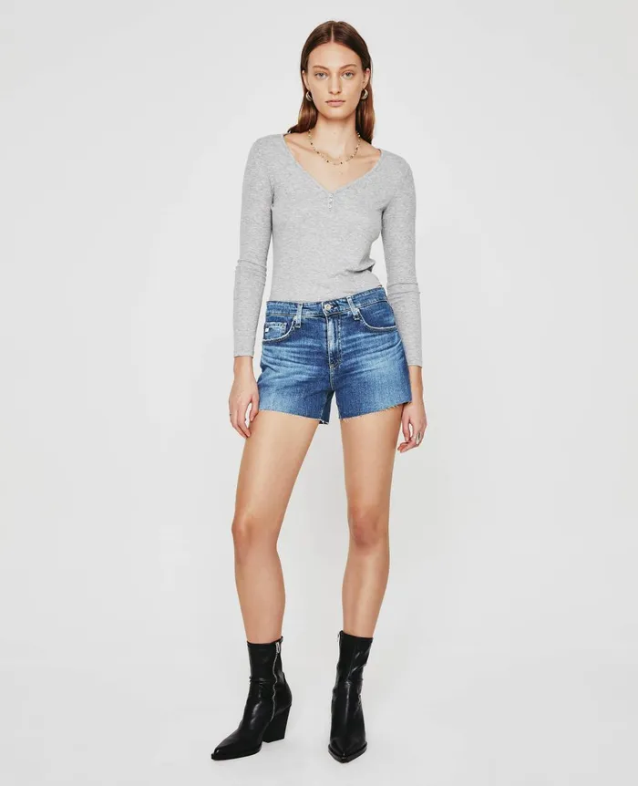 Hailey CutOff Short True Intention Women AG Jeans Skirts and Shorts