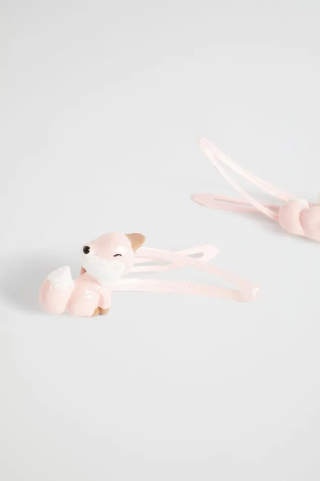 Hair Accessories Girl Seed Heritage Fox Snaps Multi