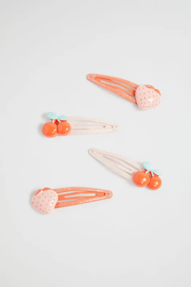 Hair Accessories Girl Seed Heritage Fruit Snap Pack Multi