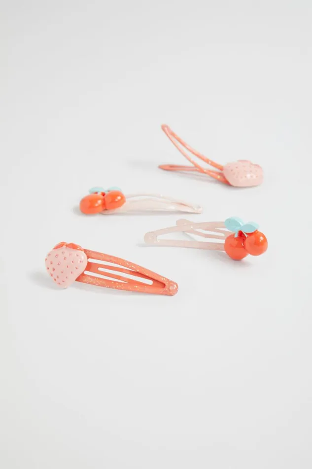 Hair Accessories Girl Seed Heritage Fruit Snap Pack Multi