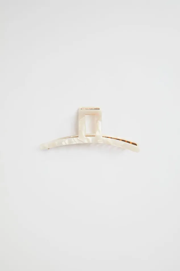 Hair Accessories Woman Seed Heritage Cut Out Hair Claw Pearl