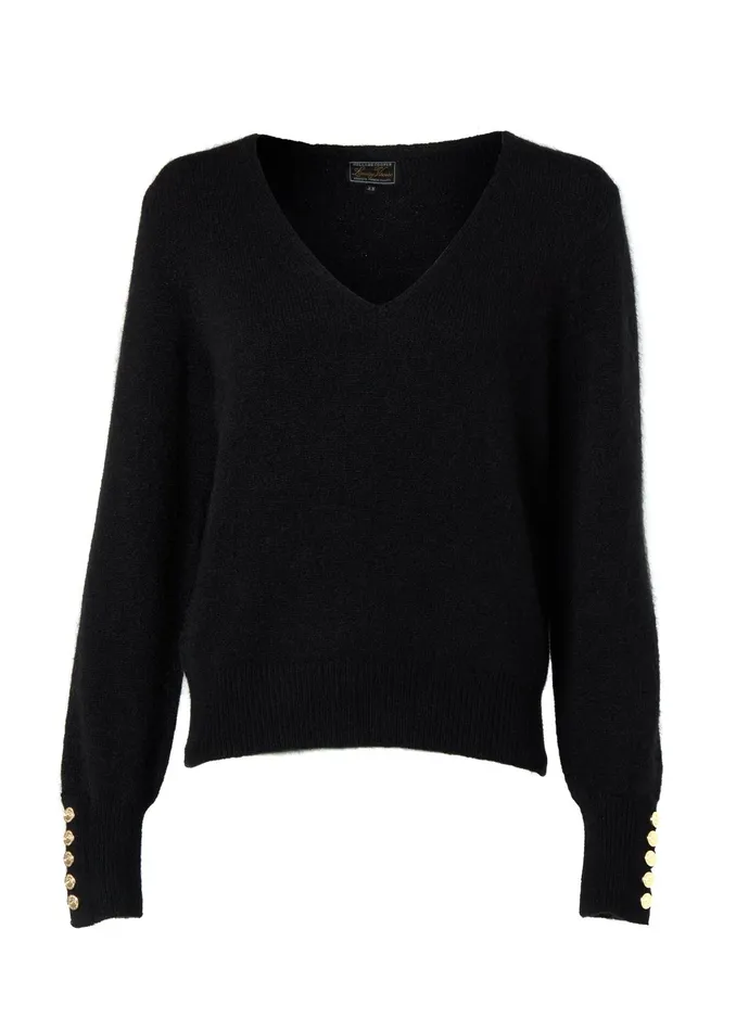 Holland Cooper Amelia VNeck Knit Women Knitwear Holland Cooper Amelia VNeck Knit Women Knitwear