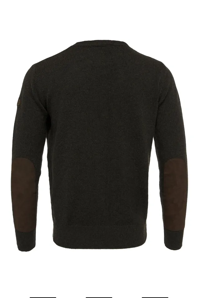 Holland Cooper Country Crew Neck Knit Moss Men Knitwear Holland Cooper Country Crew Neck Knit Moss Men Knitwear