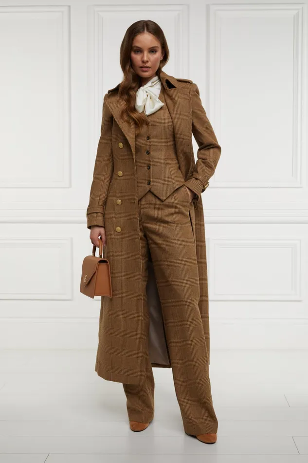Holland Cooper Dowdeswell Scarf Bag Tan Contrast Women Bags Holland Cooper Dowdeswell Scarf Bag Tan Contrast Women Bags