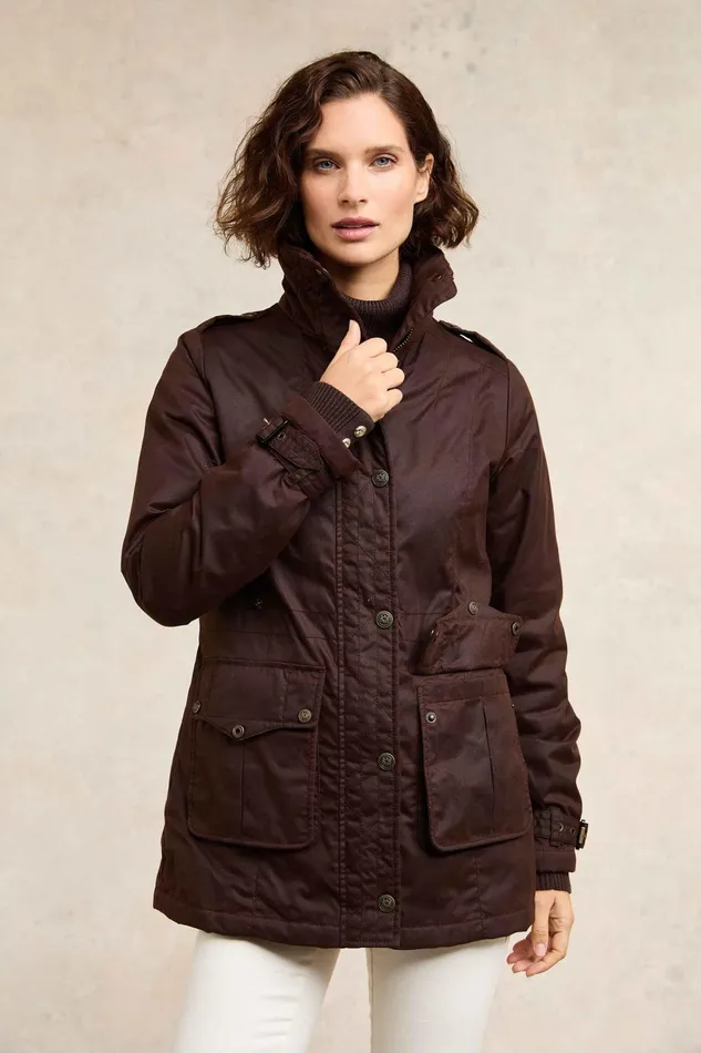 Holland Cooper Durham Wax Jacket Women Jackets