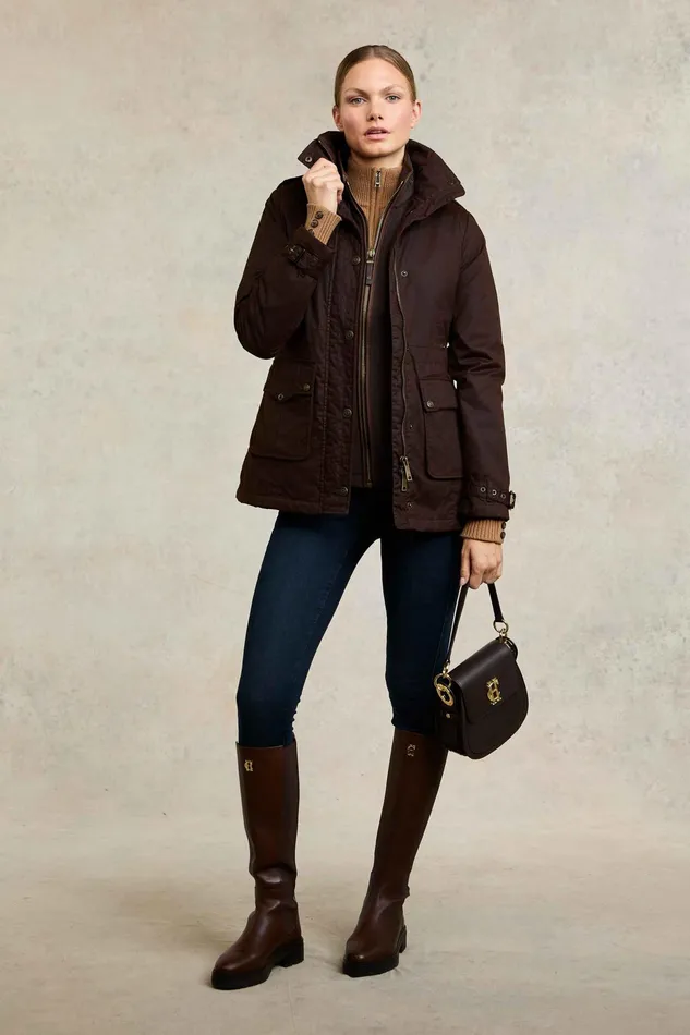 Holland Cooper Durham Wax Jacket Women Jackets Holland Cooper Durham Wax Jacket Women Jackets