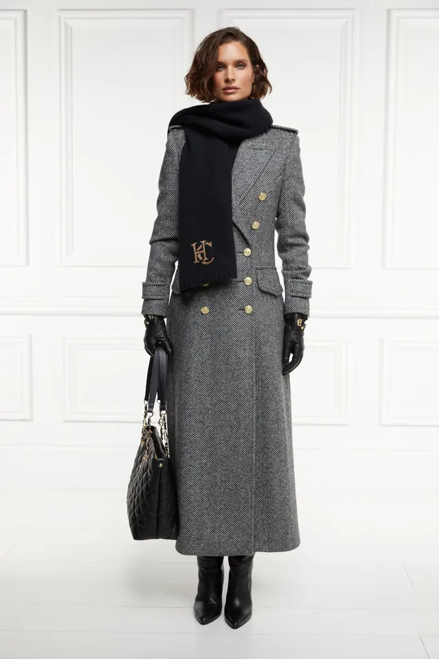 Holland Cooper Elle Scarf Black Women Scarves