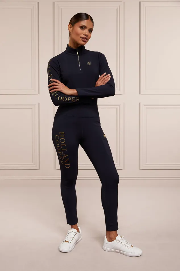 Holland Cooper Halcot Thermal Base Layer Ink Navy Women Base Layers Holland Cooper Halcot Thermal Base Layer Ink Navy Women Base Layers