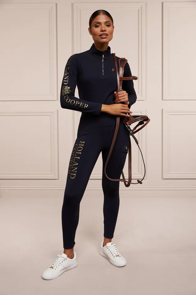 Holland Cooper Halcot Thermal Base Layer Ink Navy Women Base Layers Holland Cooper Halcot Thermal Base Layer Ink Navy Women Base Layers