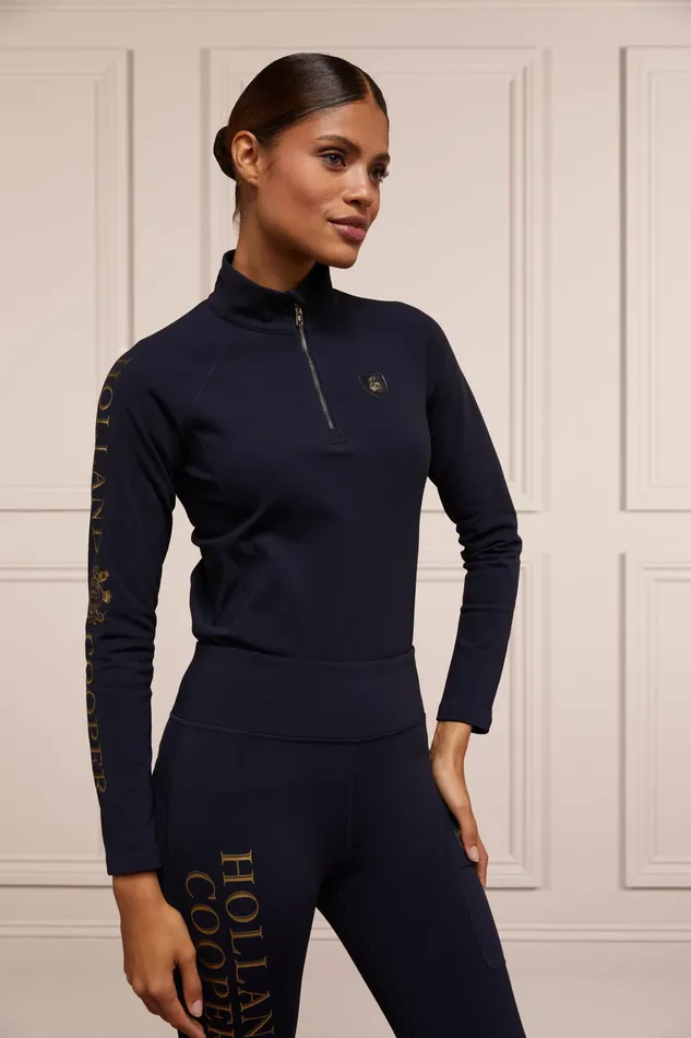 Holland Cooper Halcot Thermal Base Layer Ink Navy Women Base Layers Holland Cooper Halcot Thermal Base Layer Ink Navy Women Base Layers