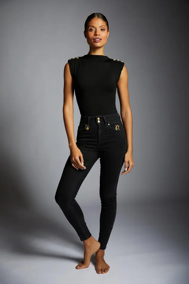 Holland Cooper Harper Bodysuit Black Women Bodysuits Holland Cooper Harper Bodysuit Black Women Bodysuits
