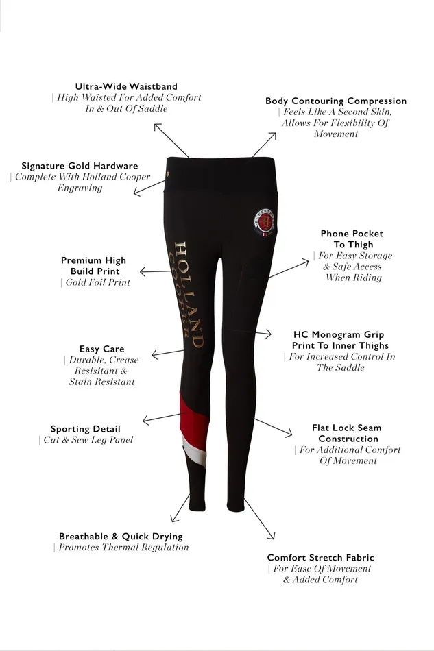 Holland Cooper Heritage Legging Women Leggings Holland Cooper Heritage Legging Women Leggings