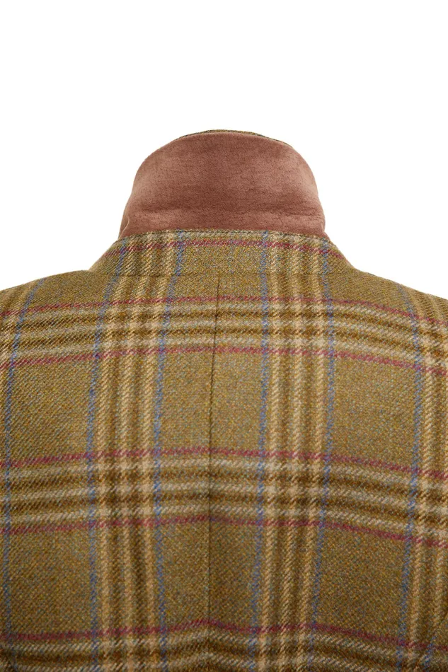 Holland Cooper Highgrove Coat Avebury Green Check Women Tailoring