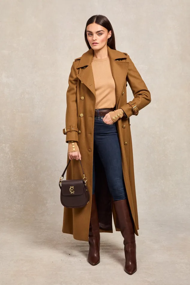 Holland Cooper Kensington Knee Boot Chocolate Women Boots Holland Cooper Kensington Knee Boot Chocolate Women Boots