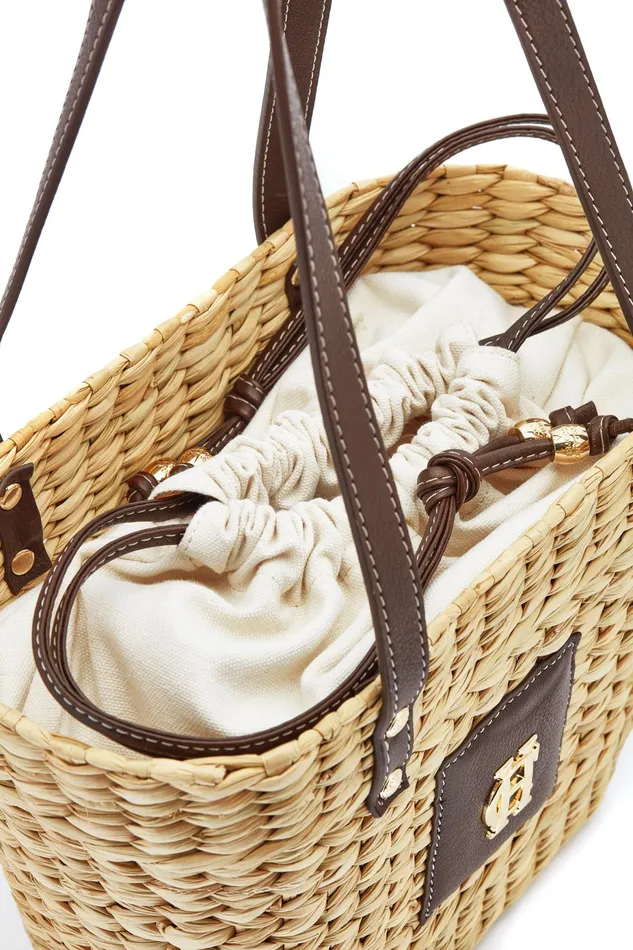Holland Cooper Mini Paloma Straw Tote Women Tote Bags Holland Cooper Mini Paloma Straw Tote Women Tote Bags