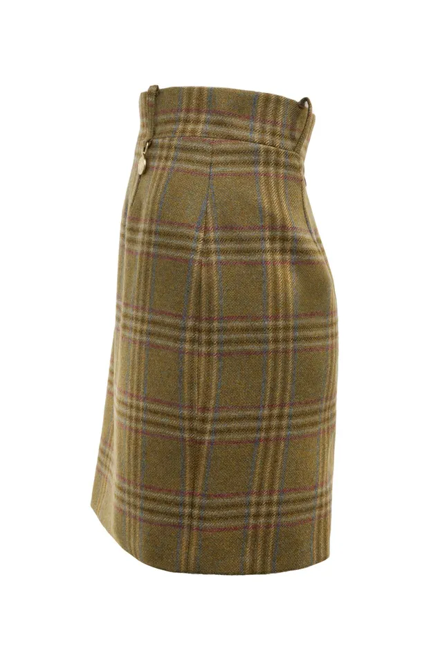Holland Cooper Regency Skirt Avebury Green Check Women Tailoring Holland Cooper Regency Skirt Avebury Green Check Women Tailoring