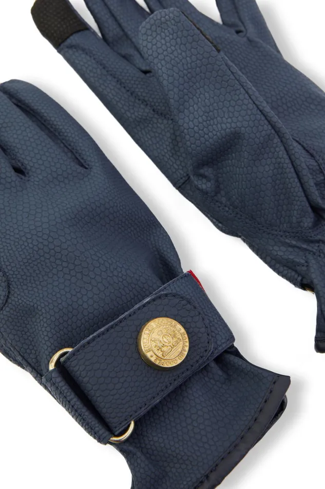 Holland Cooper Riding Glove Navy Women Riding Gloves