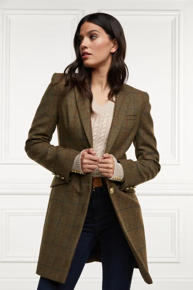 Holland Cooper Seattle VNeck Knit Oatmeal Women Knitwear Holland Cooper Seattle VNeck Knit Oatmeal Women Knitwear