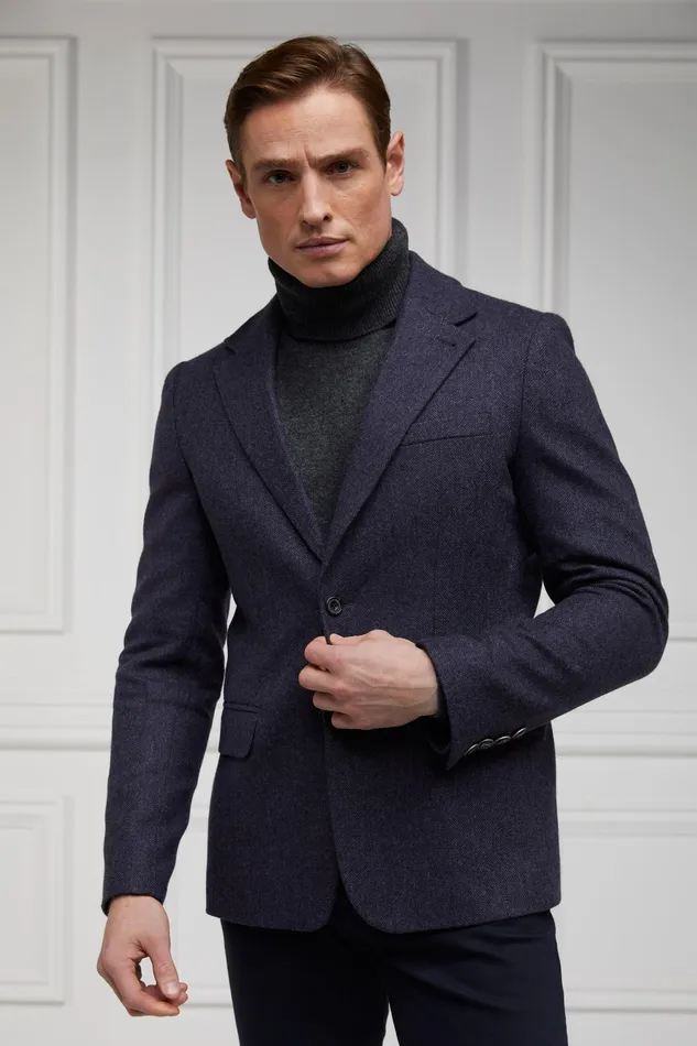 Holland Cooper The Single Breasted Blazer Navy Duke Men Blazers