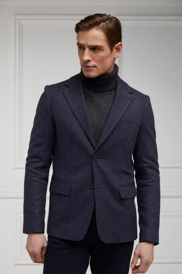 Holland Cooper The Single Breasted Blazer Navy Duke Men Blazers Holland Cooper The Single Breasted Blazer Navy Duke Men Blazers