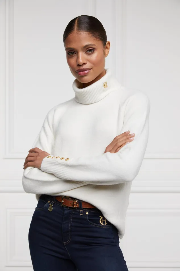 Holland Cooper Tori Knit Natural Women Knitwear