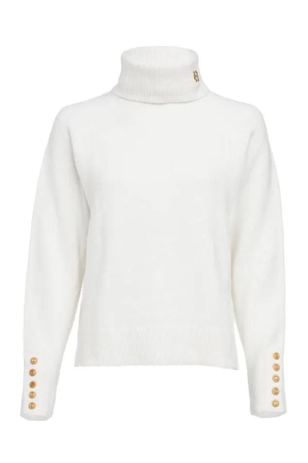Holland Cooper Tori Knit Natural Women Knitwear Holland Cooper Tori Knit Natural Women Knitwear