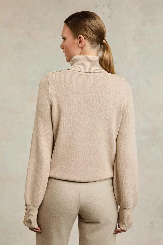 Holland Cooper Tour Roll Neck Knit Women Knitwear Holland Cooper Tour Roll Neck Knit Women Knitwear