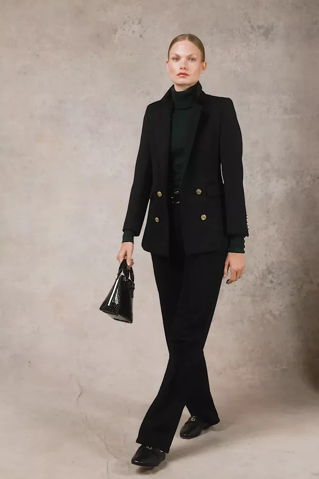 Holland Cooper Victoria Cashmere Roll Neck Emerald Women Knitwear Holland Cooper Victoria Cashmere Roll Neck Emerald Women Knitwear