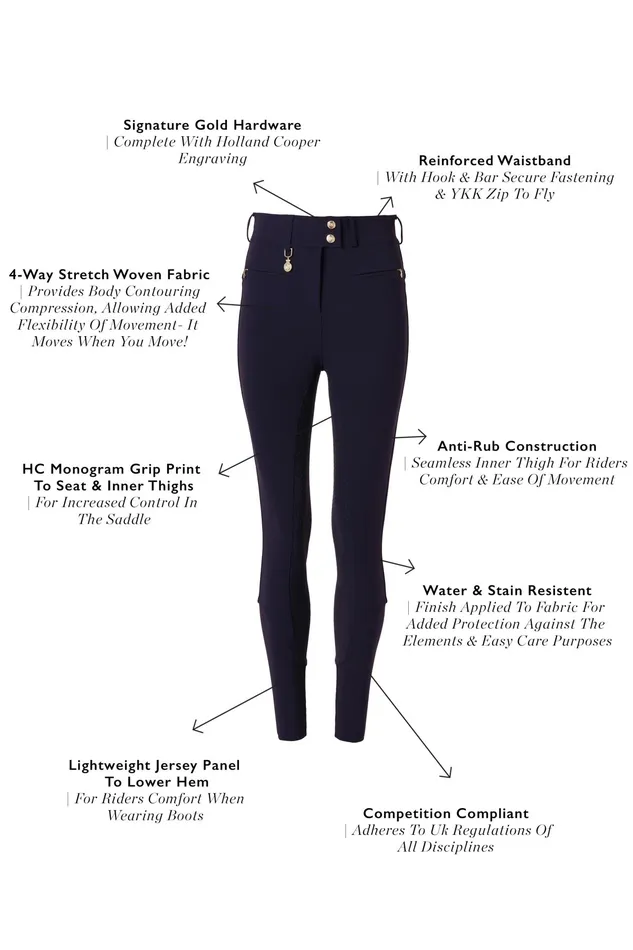 Holland Cooper Windsor Breeches Ink Navy Women Breeches Holland Cooper Windsor Breeches Ink Navy Women Breeches