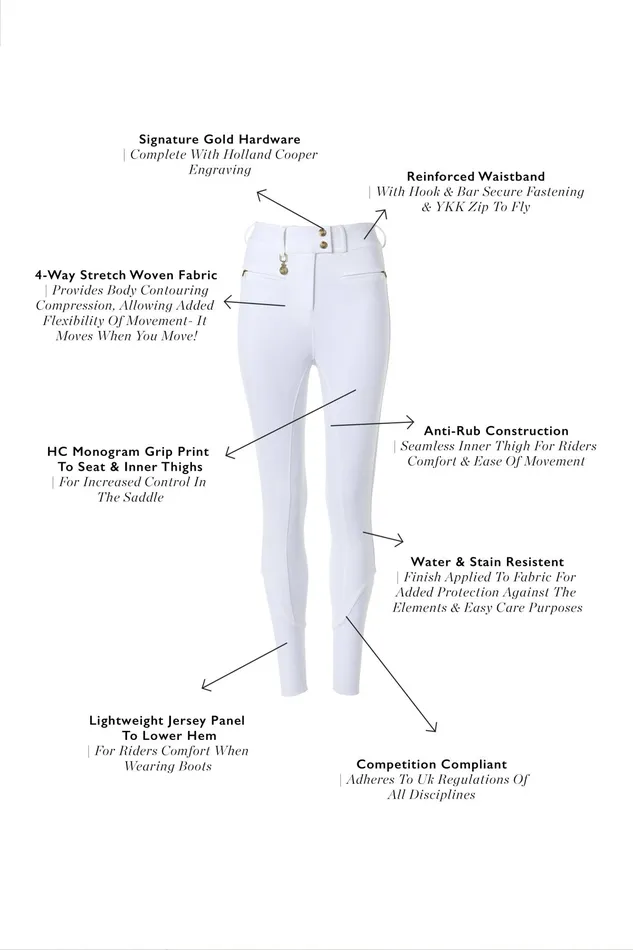 Holland Cooper Windsor Breeches White Women Breeches Holland Cooper Windsor Breeches White Women Breeches
