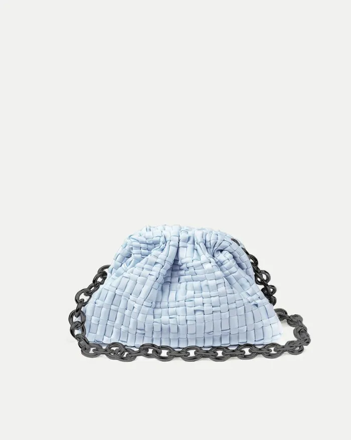 Home and Accessories Shop Veronica Beard Mini Game Clutch Bag Light Blue