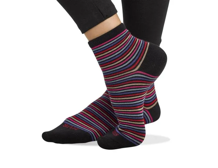 Hue Legging Sock Let039s Get Cozy Black Multi Women Knit