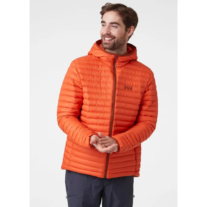 Insulated Jackets Men Helly Hansen SIRDAL HOODED INSULATOR JACKET 300 Patrol Oran