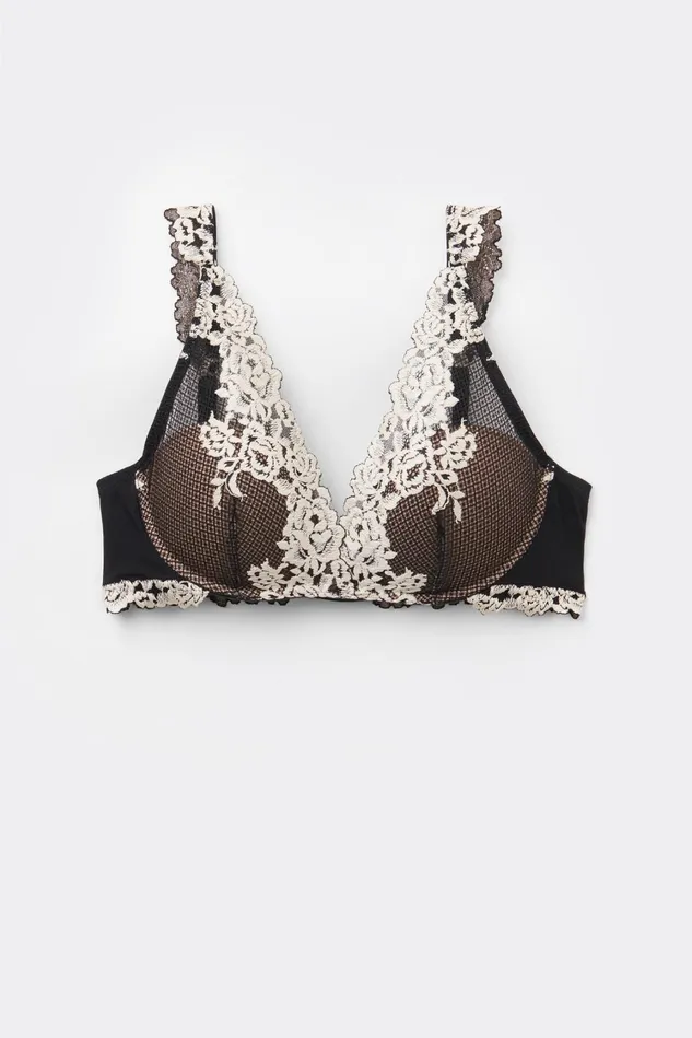 Intimissimi Balconette Women Pretty Flowers Giorgia Balconette Bra Multicolor 9887 8211 Blackivory